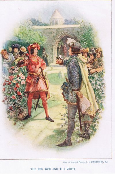 The Red Rose and the White, Illustration from 